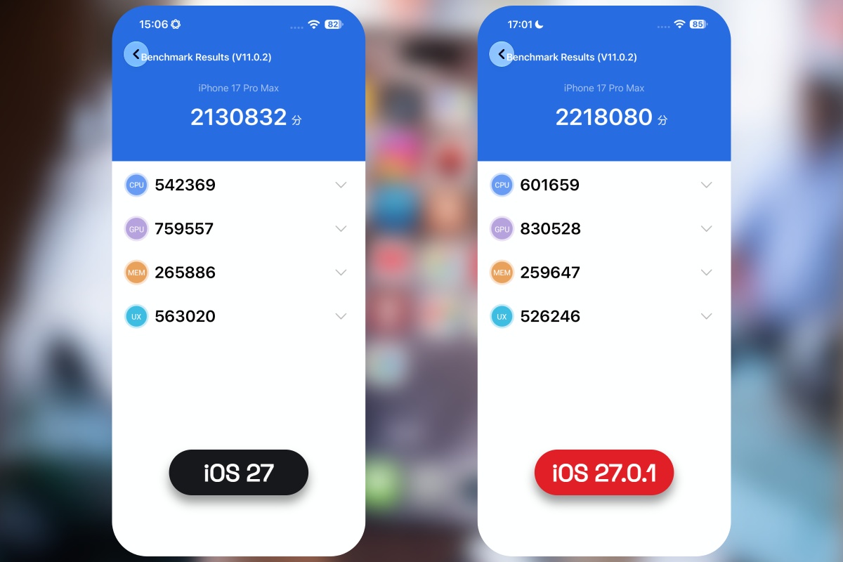 iPhone 17 Pro Max có nên cập nhật iOS 27.0.1?