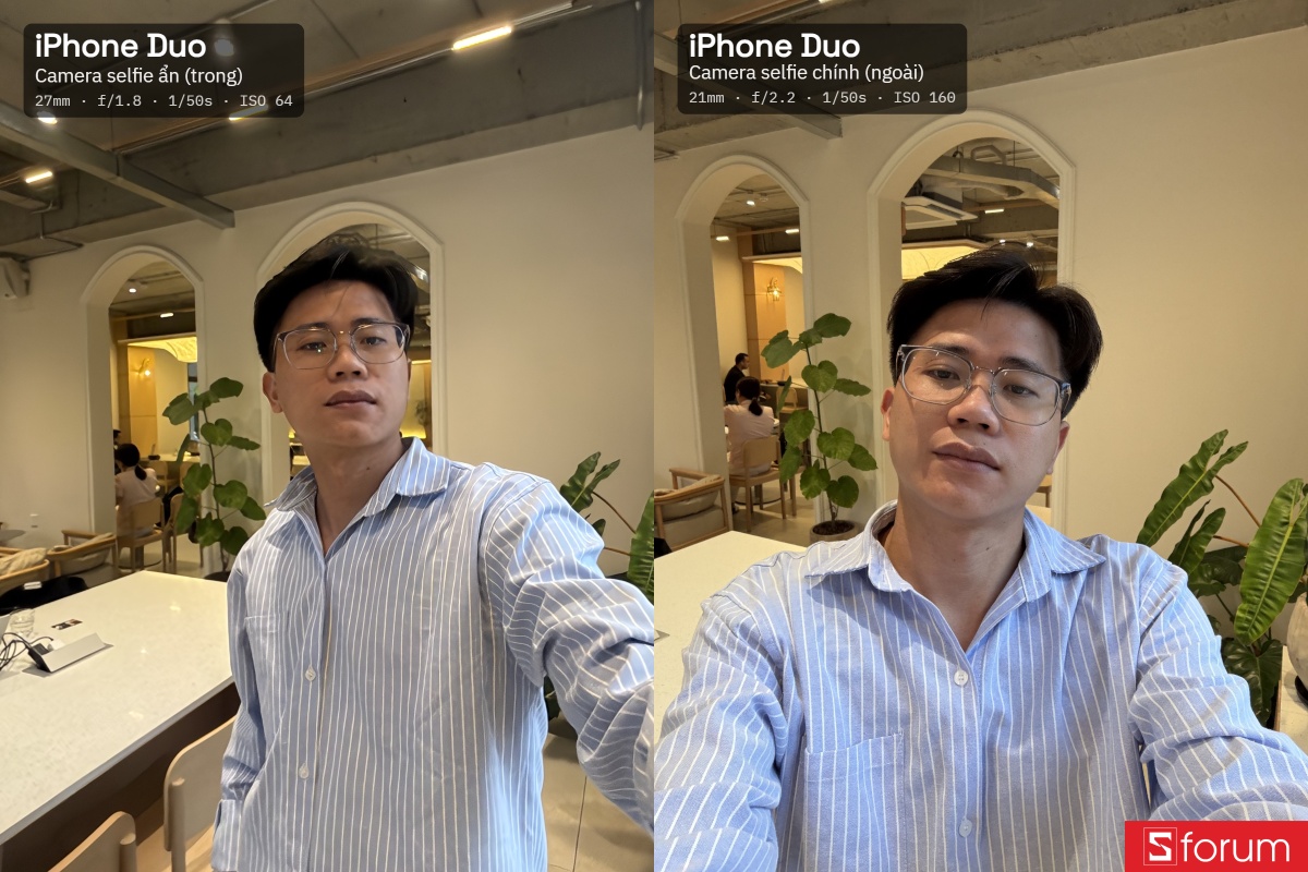 Trải nghiệm camera ẩn trên iPhone Duo