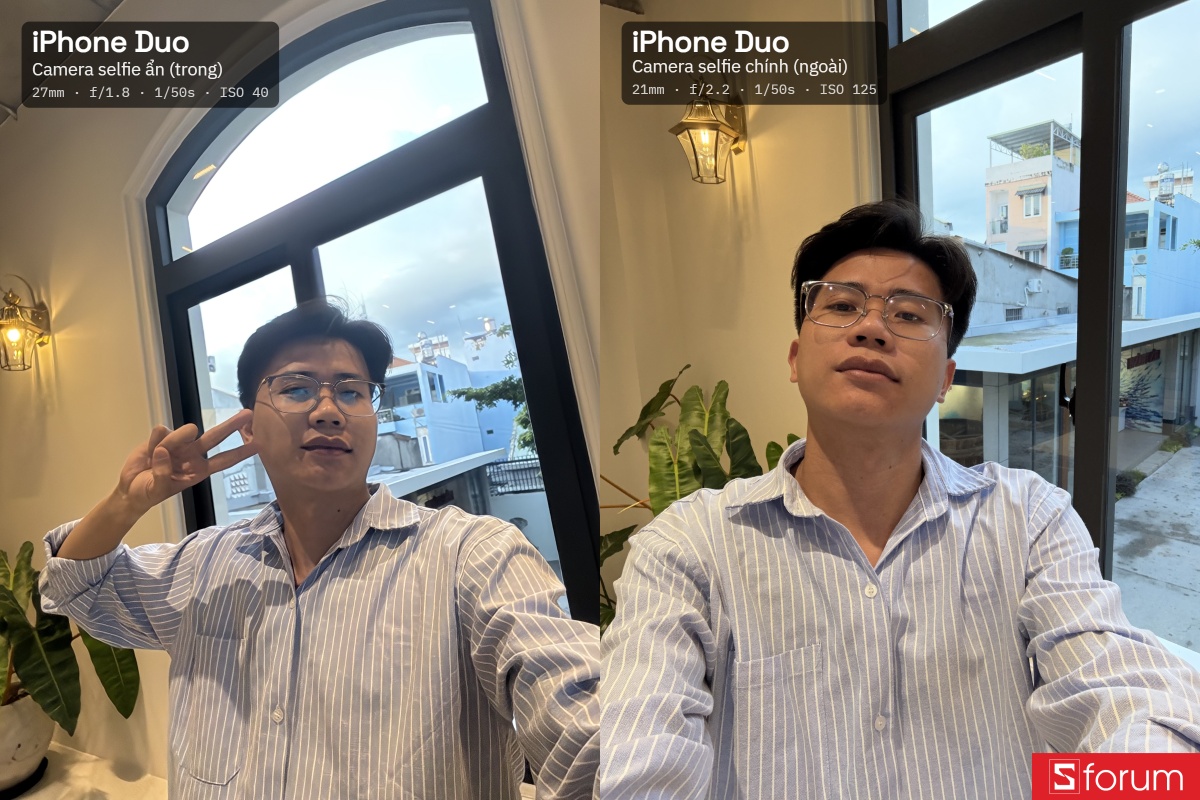 Trải nghiệm camera ẩn trên iPhone Duo