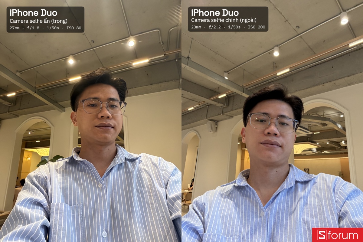 Trải nghiệm camera ẩn trên iPhone Duo