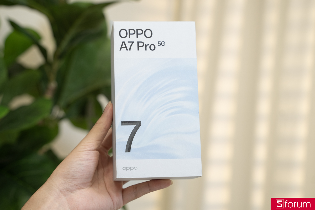 Trên tay và mở hộp OPPO A7 Pro 5G