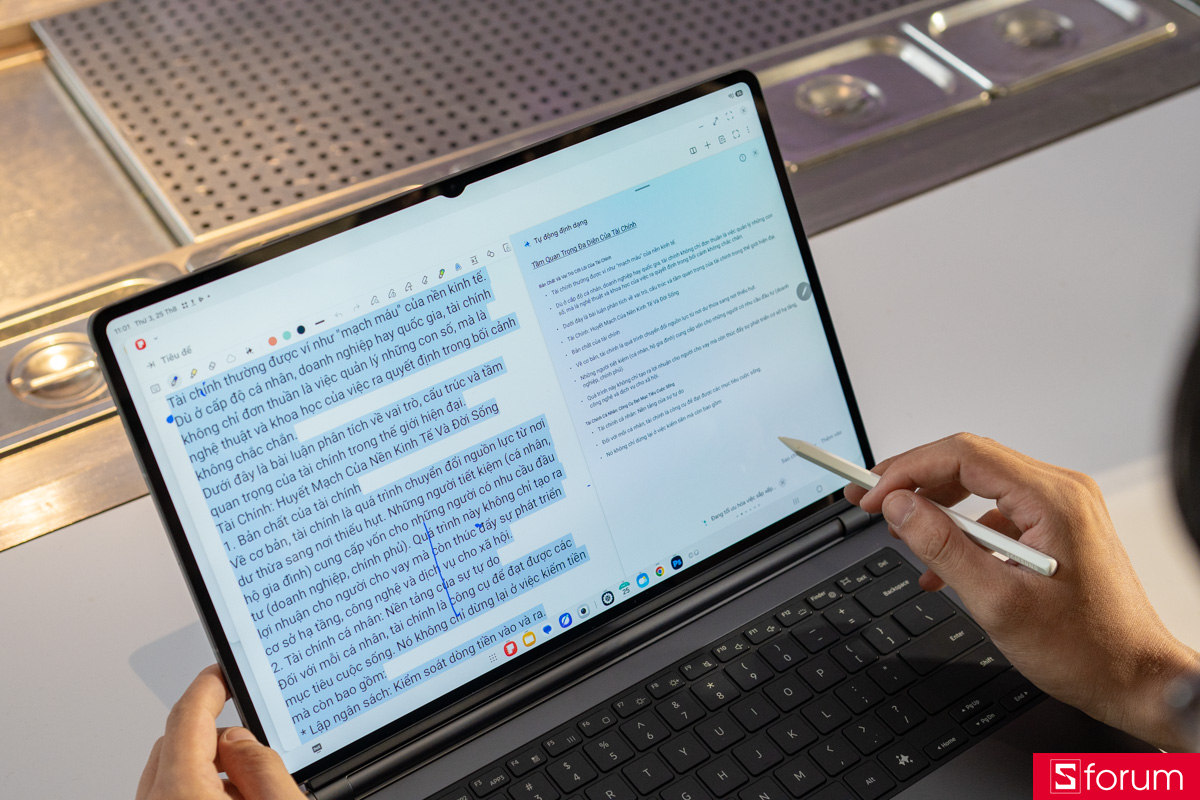 Trên tay và trải nghiệm phần mềm trên Samsung Galaxy Tab S12 Ultra