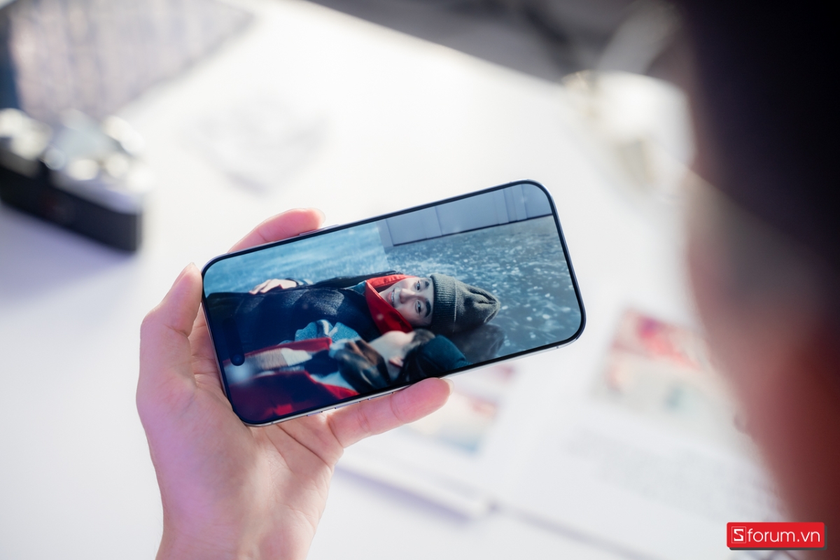 Màn hình của iPhone Air cho trải nghiệm thị giác xuất sắc