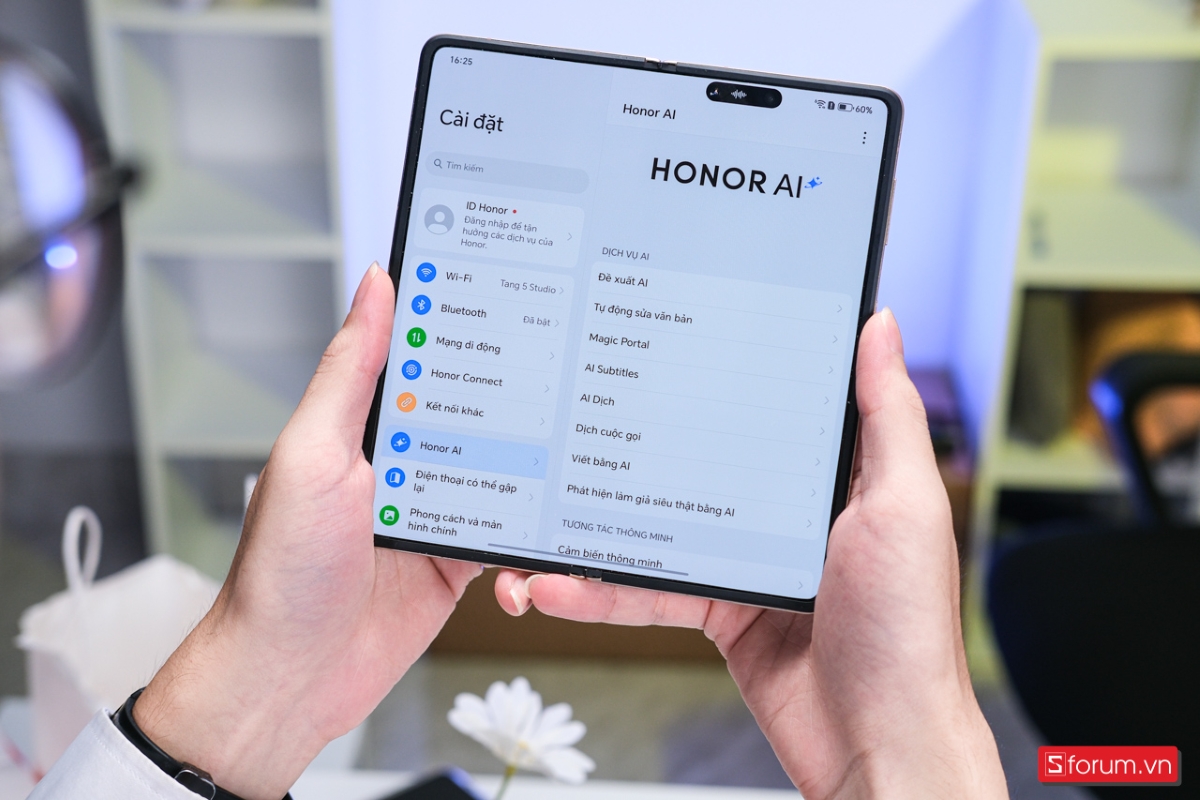 Danh sách các tính năng AI trên HONOR Magic V5