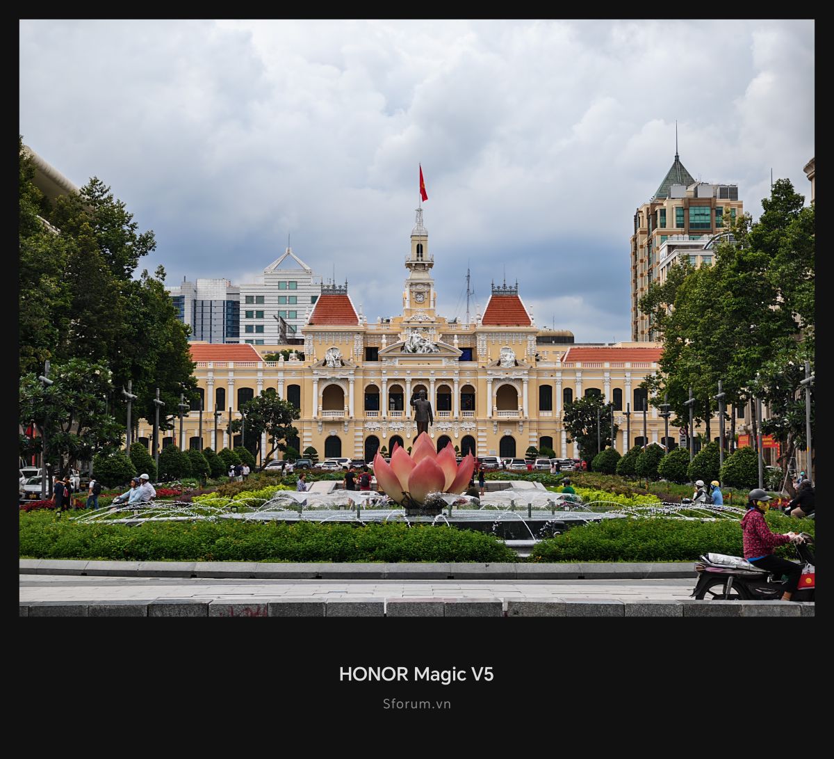 Ảnh chụp zoom từ HONOR Magic V5