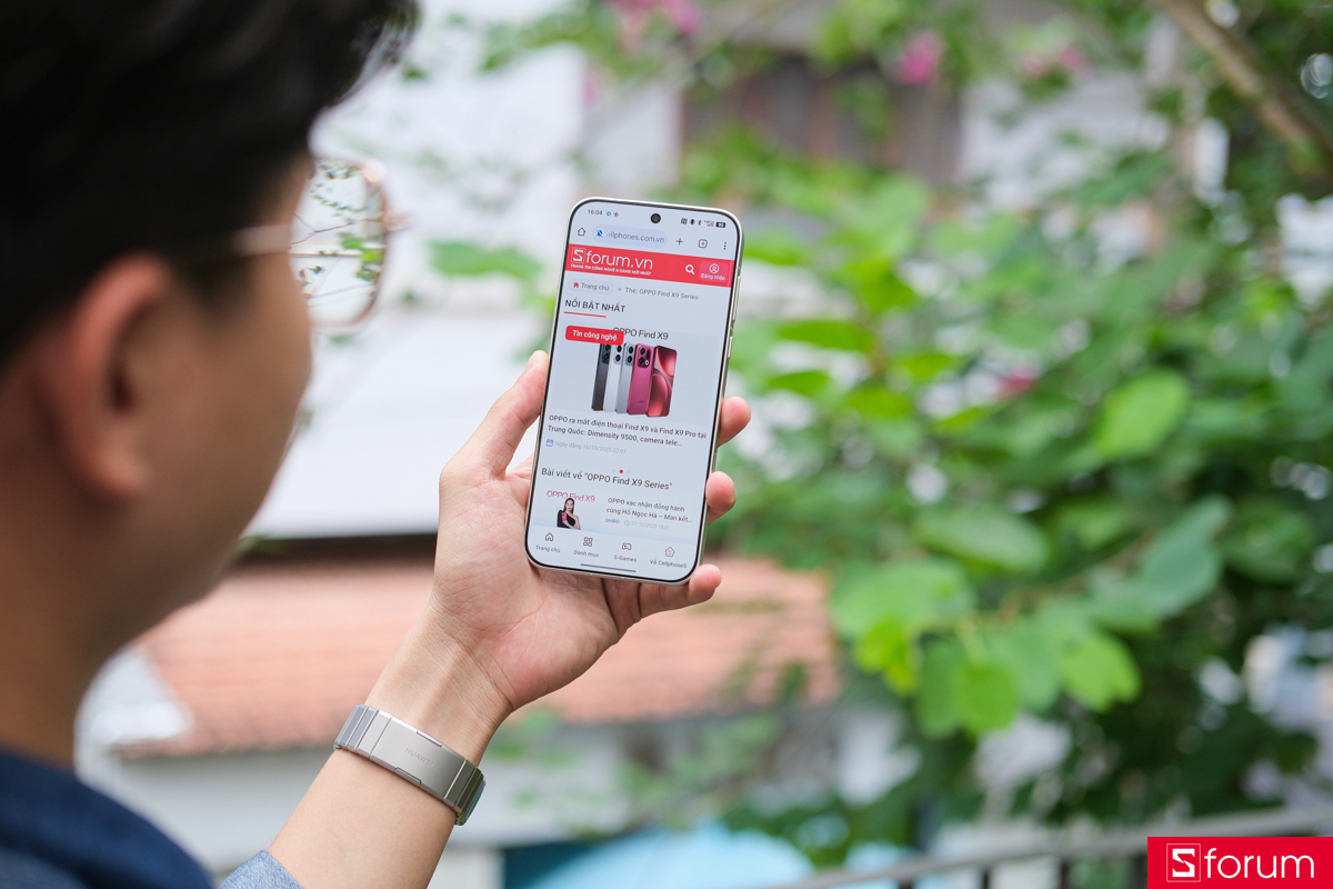 Màn hình hiển thị của OPPO Find X9 Pro