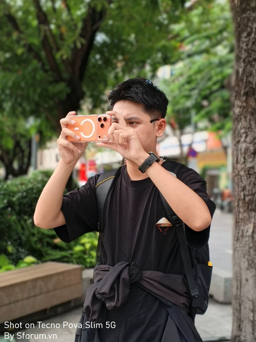 Ảnh chụp trên Tecno Pova Slim 5G