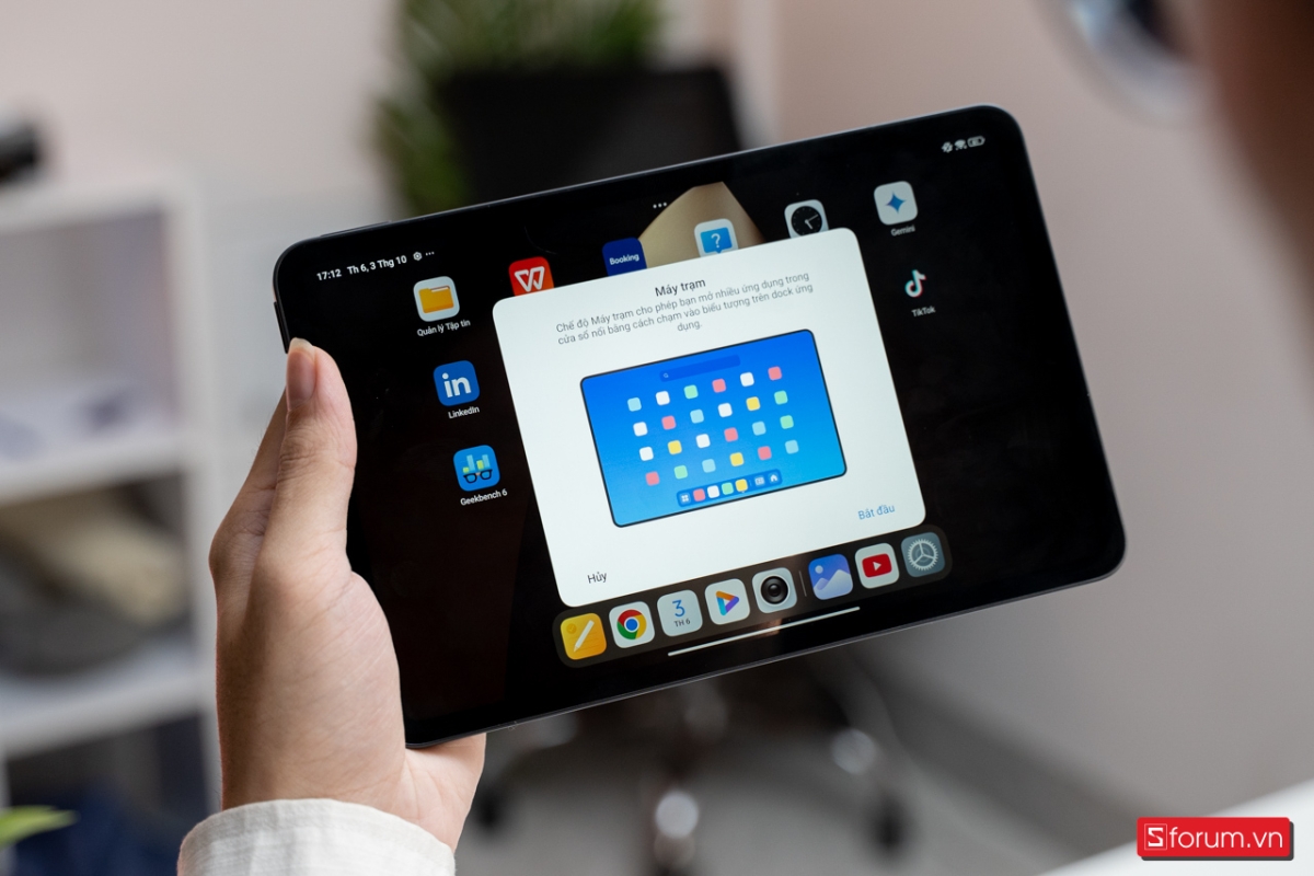 Tính năng máy trạm trên Xiaomi Pad Mini