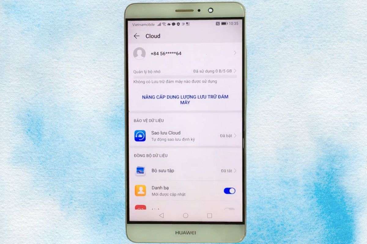 Hoàn tất cài đặt ID Huawei