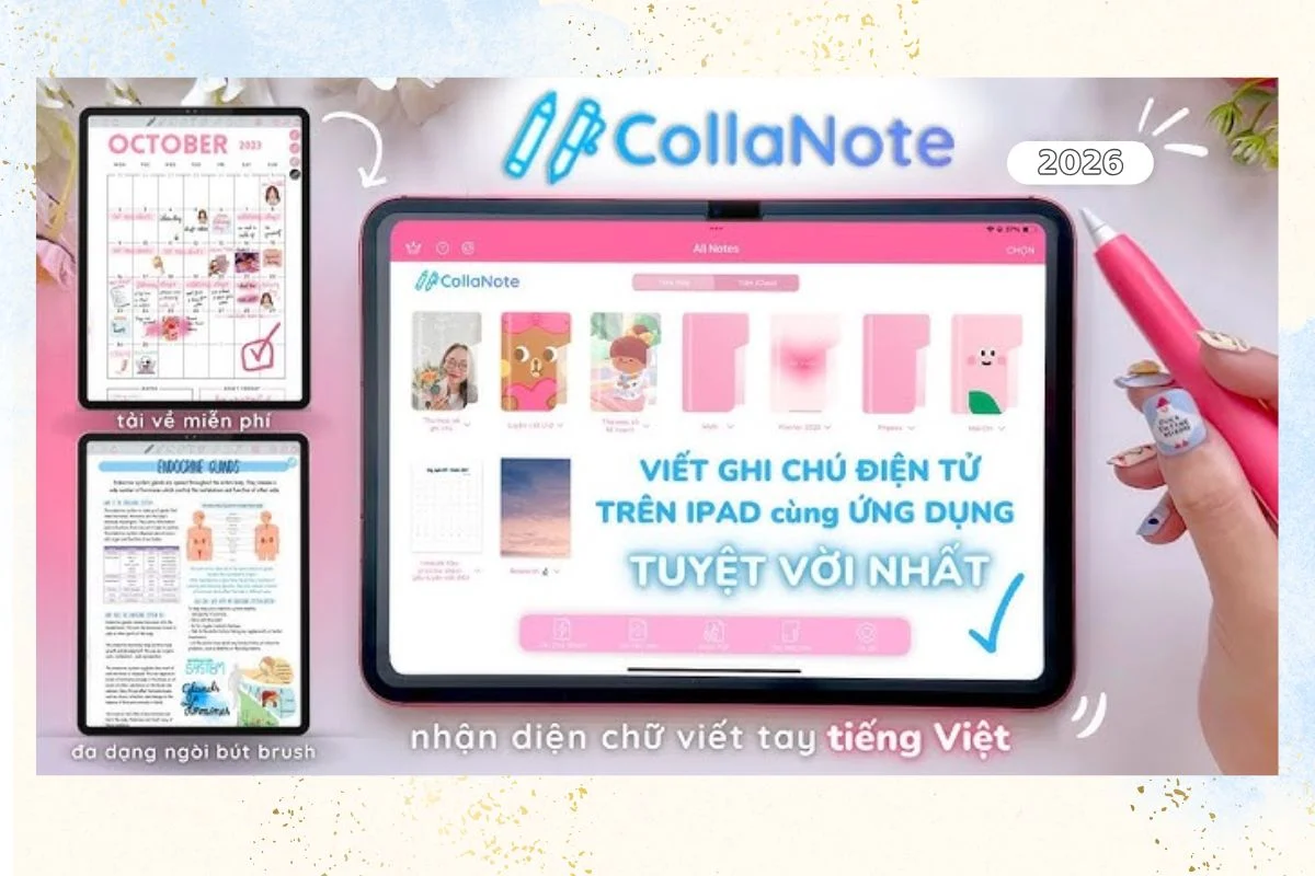 Ứng dụng viết tay chân thật