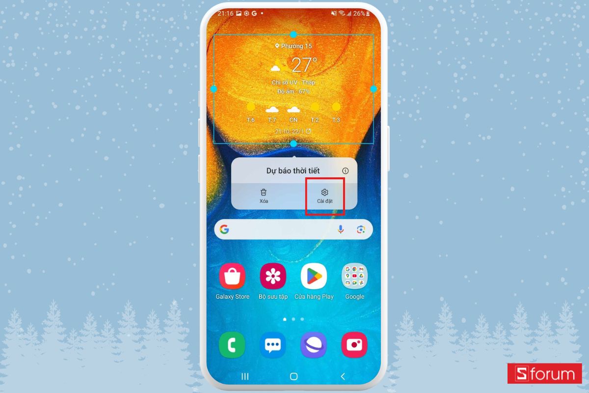 Thiết kế khung thời tiết