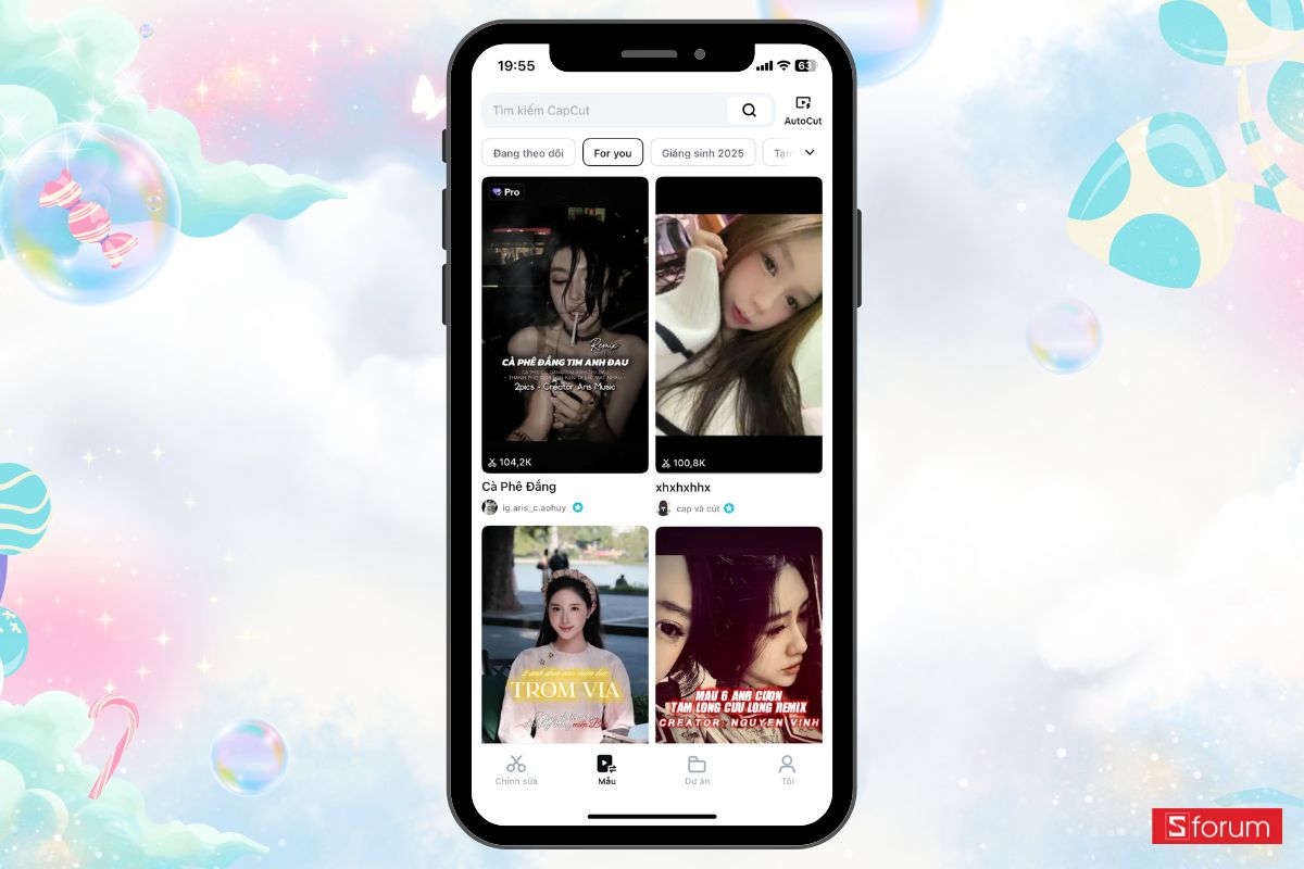tạo ảnh đu trend nắm đầu trên TikTok