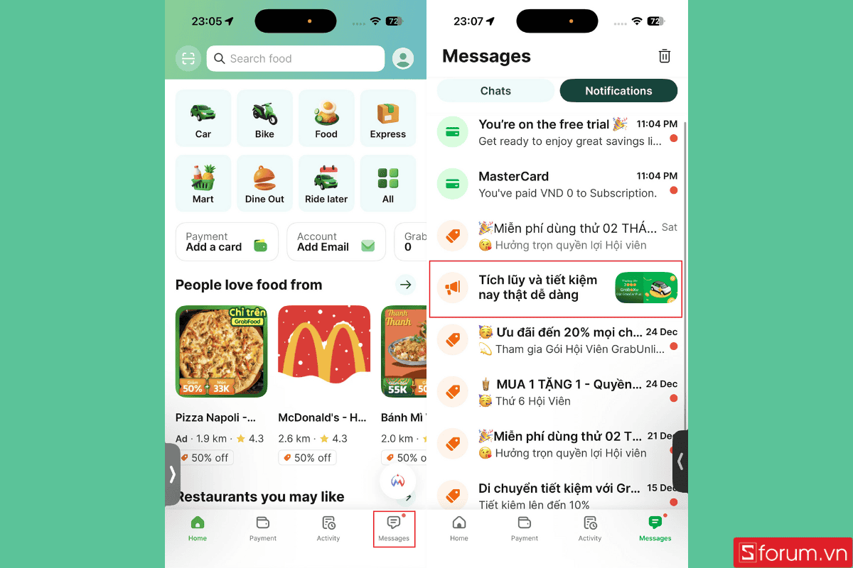 Tìm kiếm tích lũy và tiết kiệm