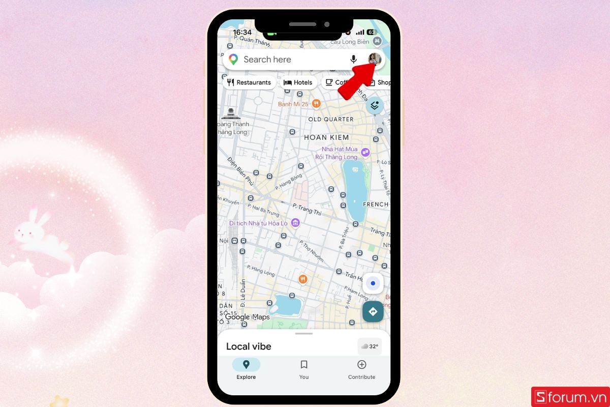 Cách bật tắt biểu tượng chiếc lá trên Google Maps