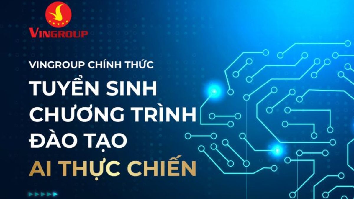 Cách đăng ký chương trình đào tạo AI thực chiến của Vingroup