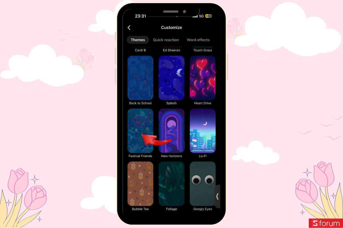 Chủ đề Lễ hội (Festival) và Tình bạn