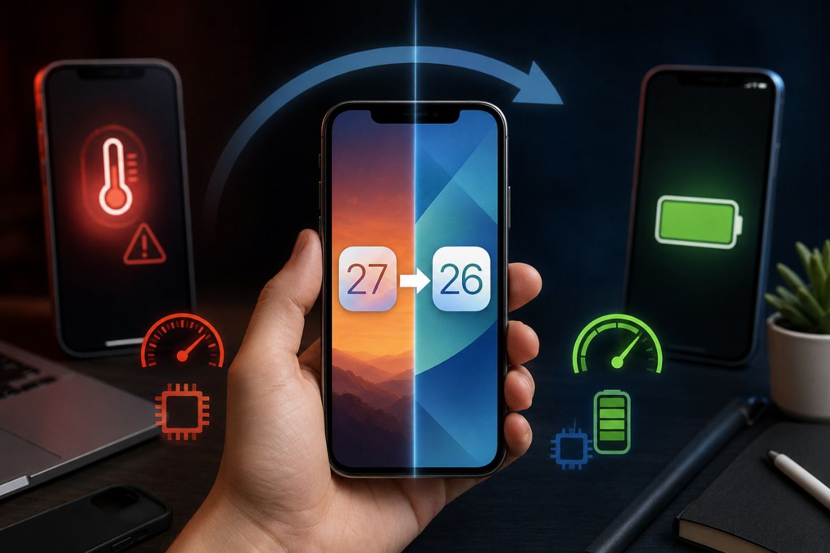 Hướng dẫn hạ cấp iOS 27 xuống iOS 26