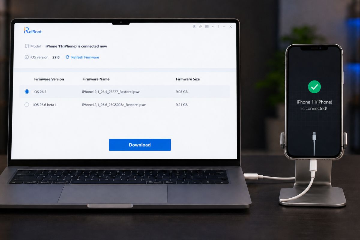 Hướng dẫn hạ cấp iOS 27 xuống iOS 26