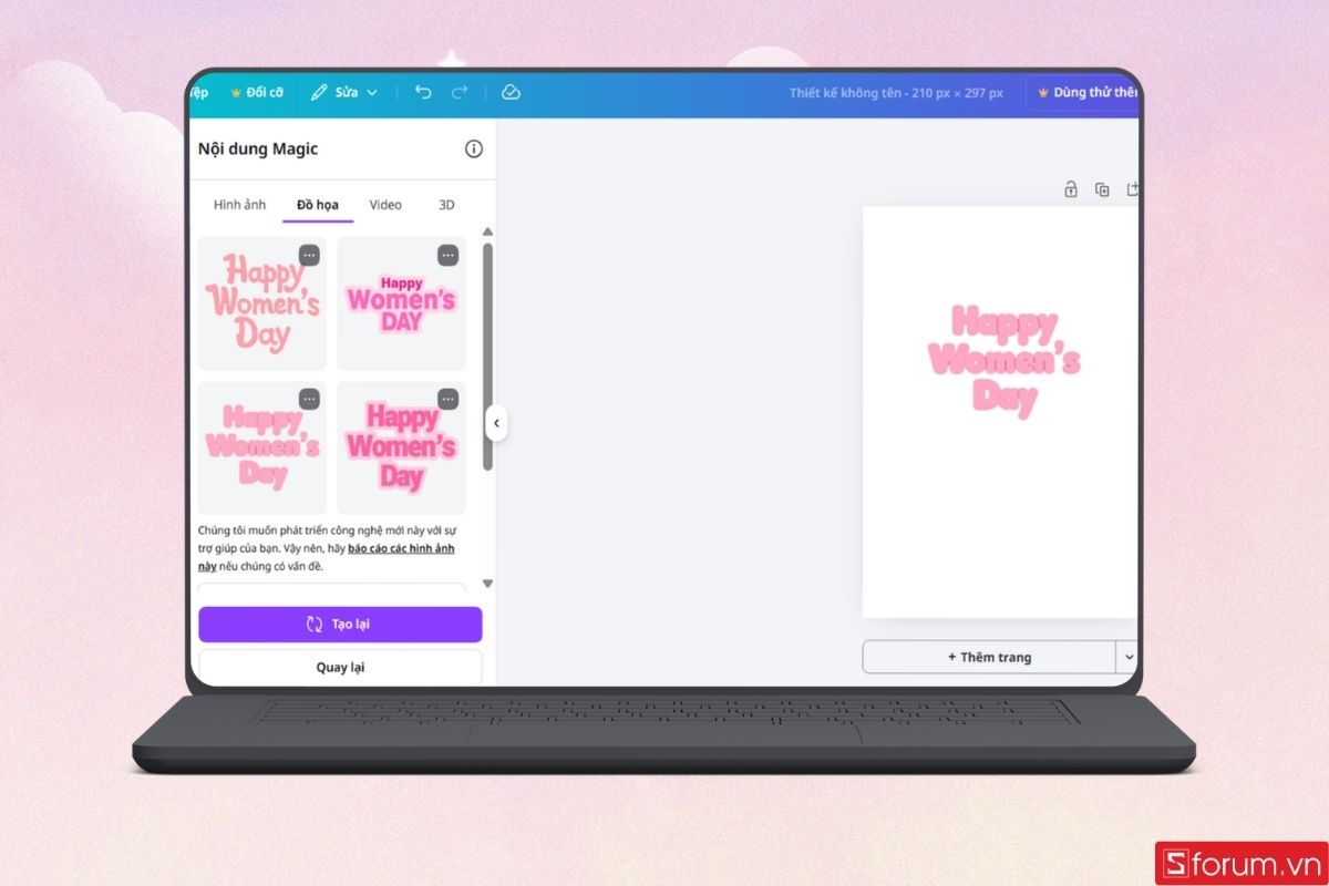 Chọn sticker mình thích