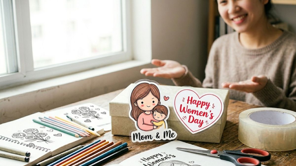 Cách làm sticker 8/3 đơn giản, đẹp và ý nghĩa ngay tại nhà