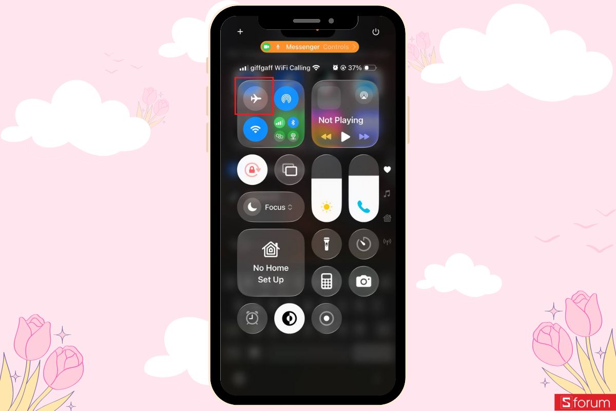  Bật/Tắt chế độ máy bay