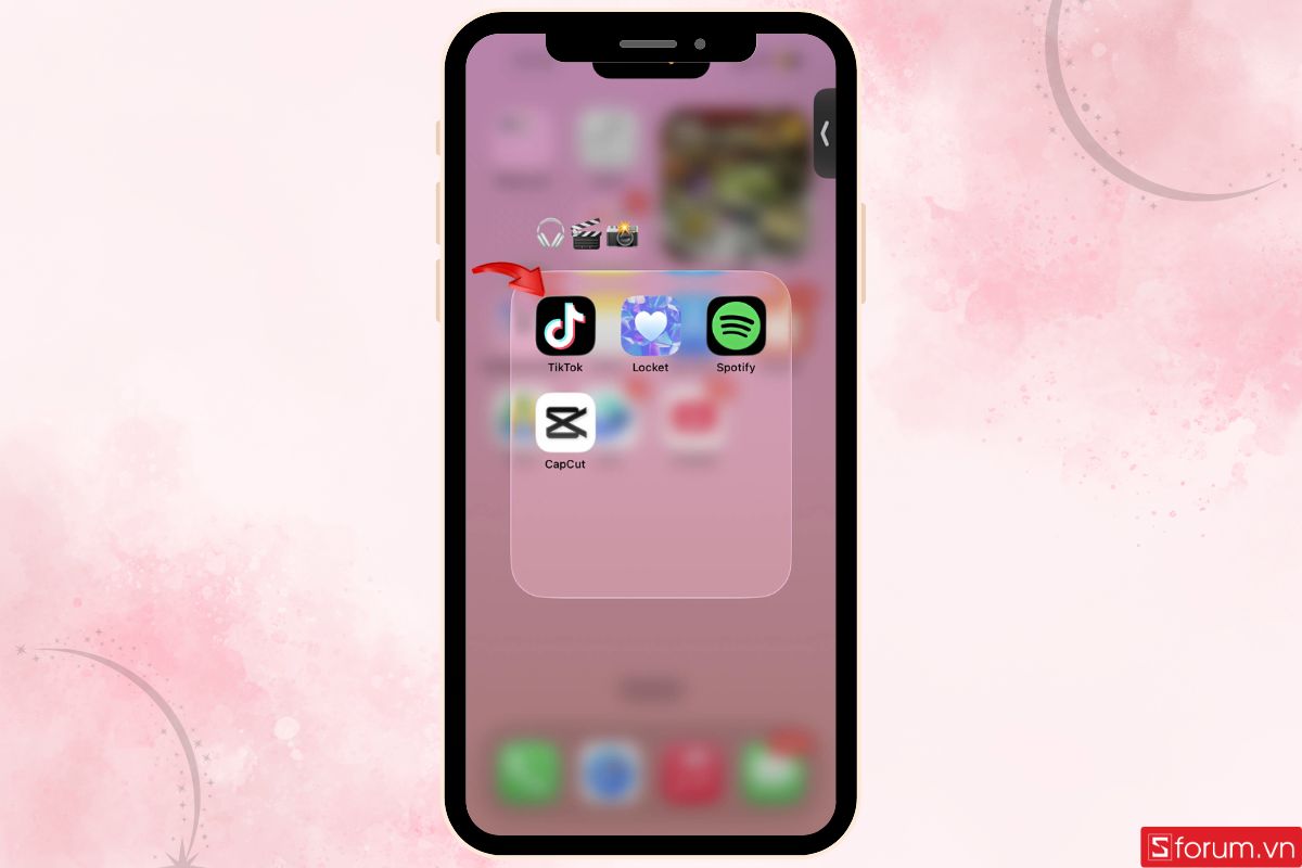 Truy cập vào Tiktok