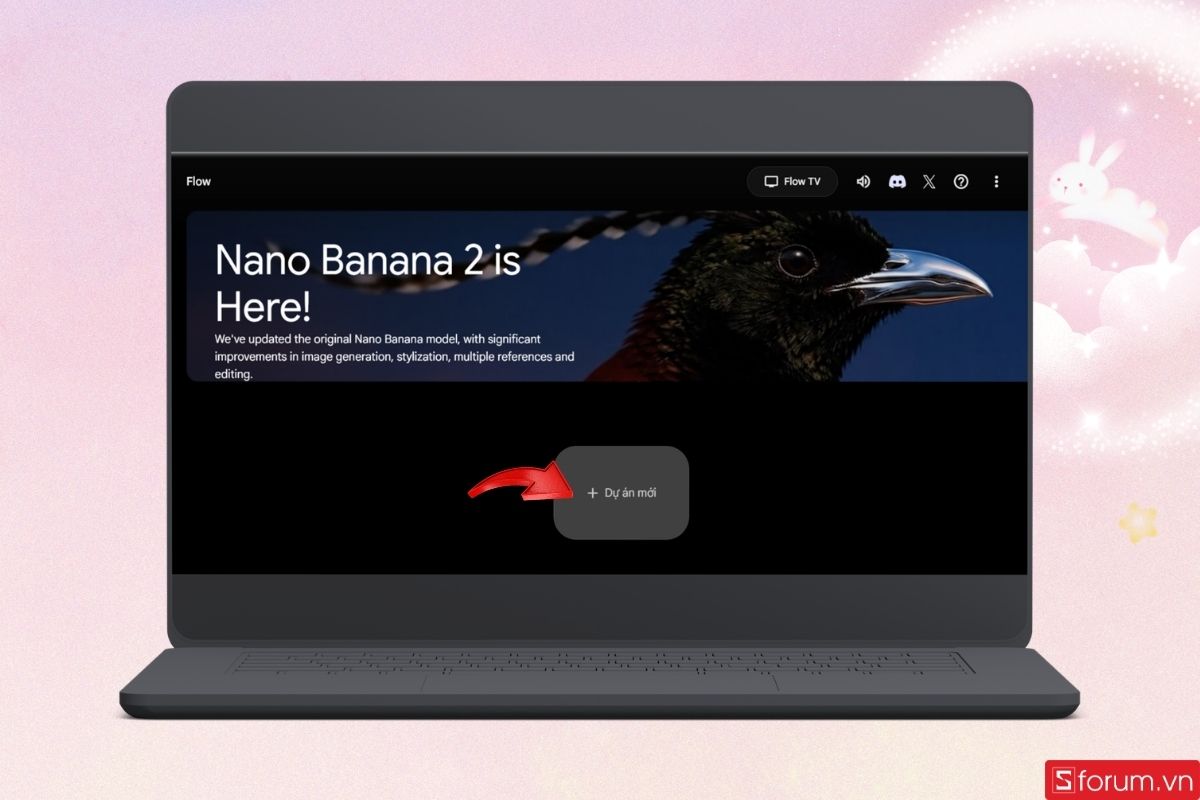 Khởi tạo dự án mới