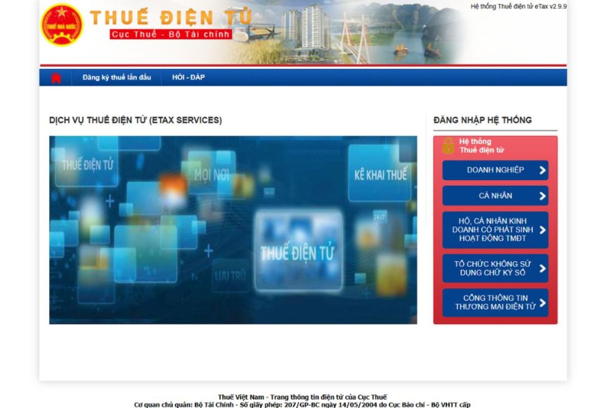 Download HTKK mới nhất