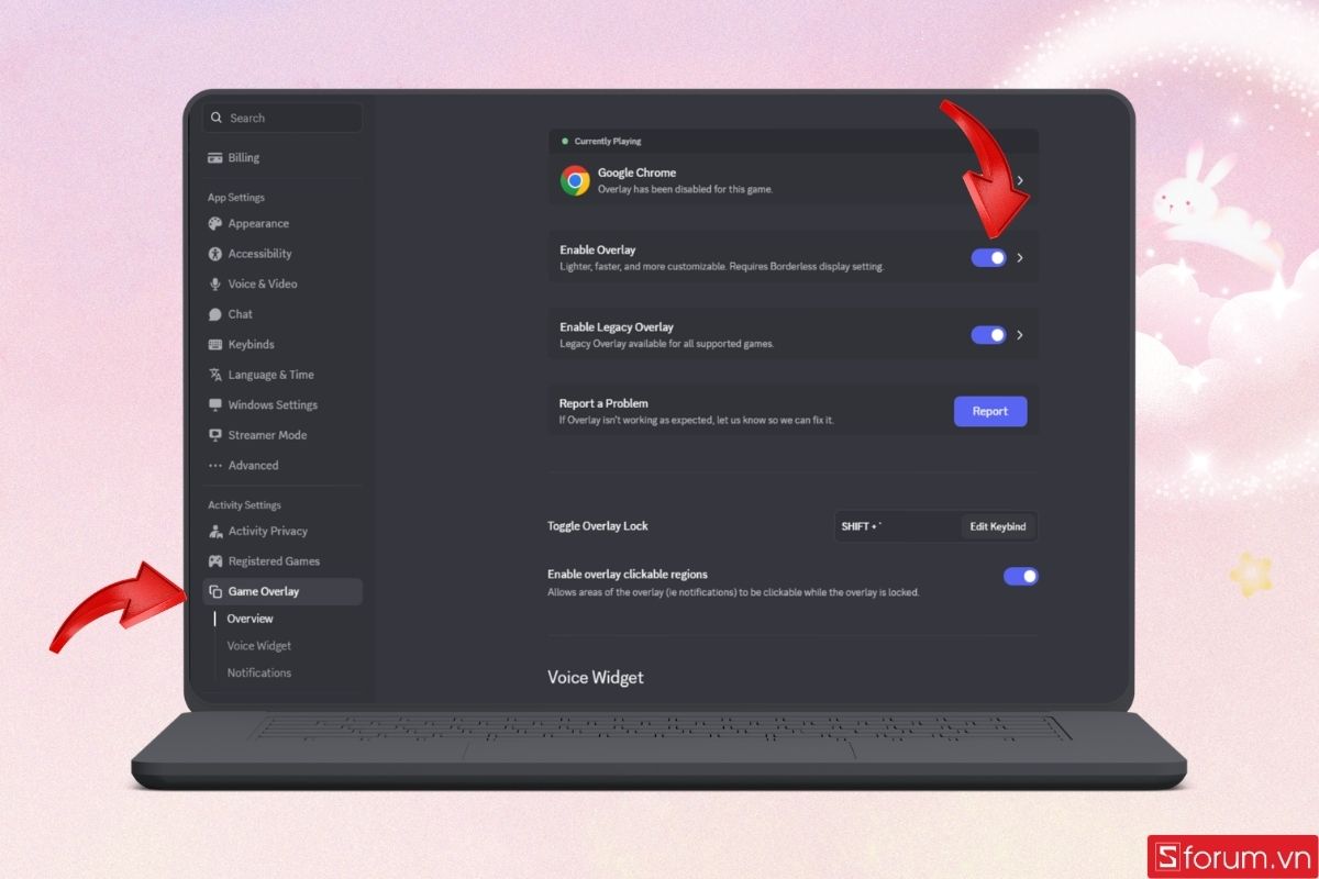Tắt lớp phủ trò chơi (In-Game Overlay)