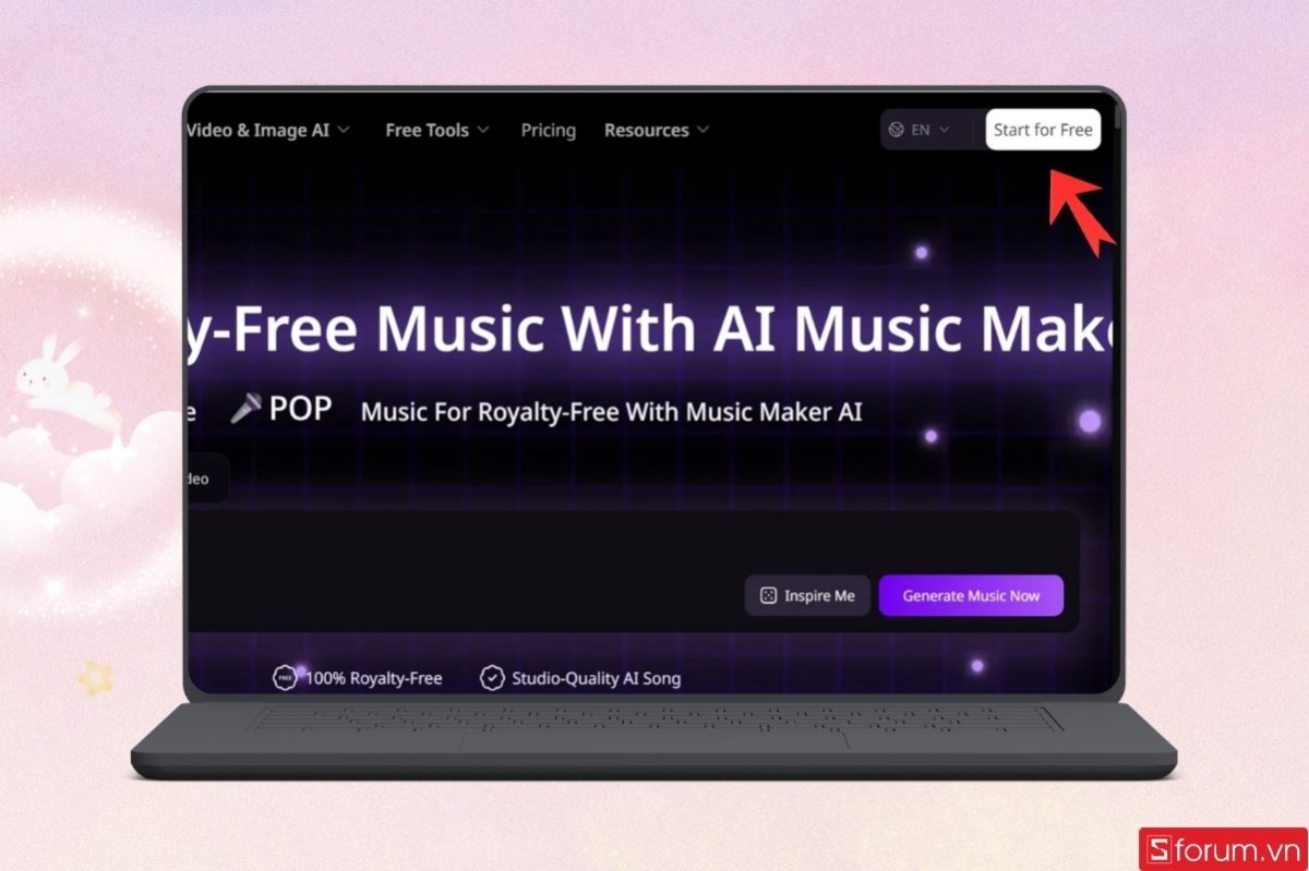 Hướng dẫn xác định nhạc AI bằng AI Music Maker