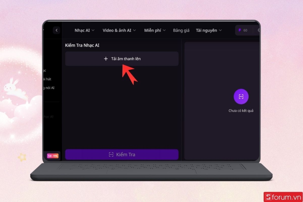 Hướng dẫn xác định nhạc AI bằng AI Music Maker