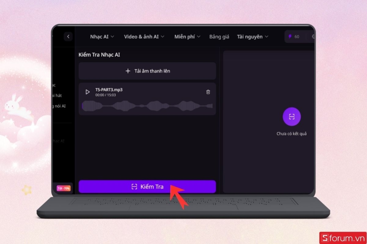 Hướng dẫn xác định nhạc AI bằng AI Music Maker
