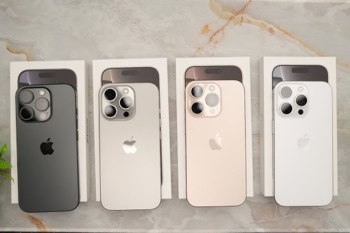 Iphone 16 Pro có mấy màu 