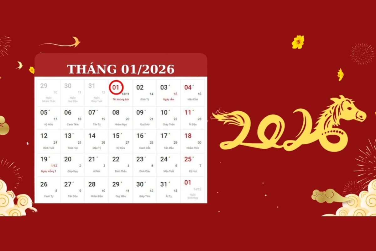 Xu hướng thiết kế mẫu hình lịch Tết 2026 in treo tường