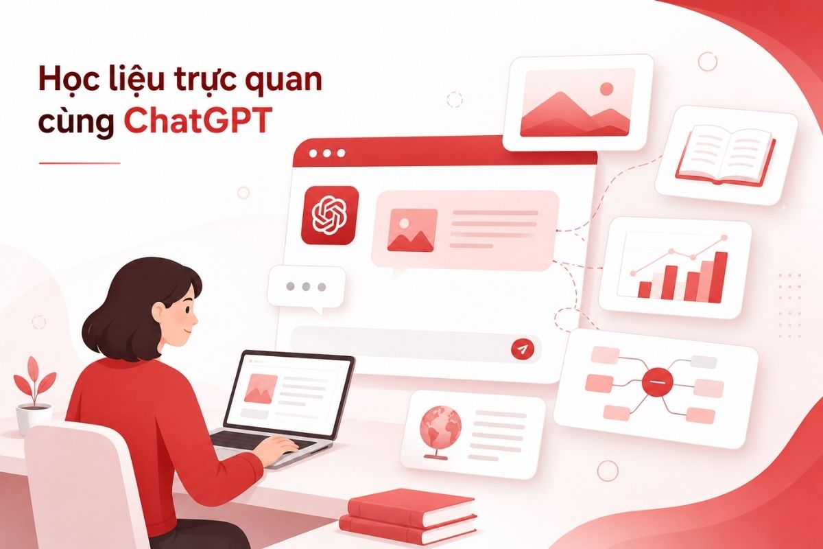 Học liệu trực quan bằng hình ảnh qua ChatGPT