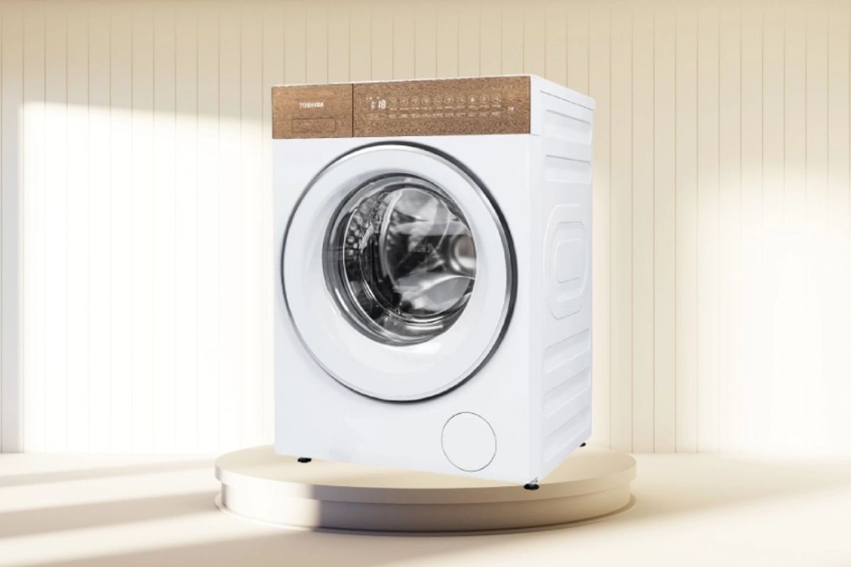 Máy giặt Toshiba cửa ngang 10.5kg 2025 (TW-T37BZP115MWV(WT))