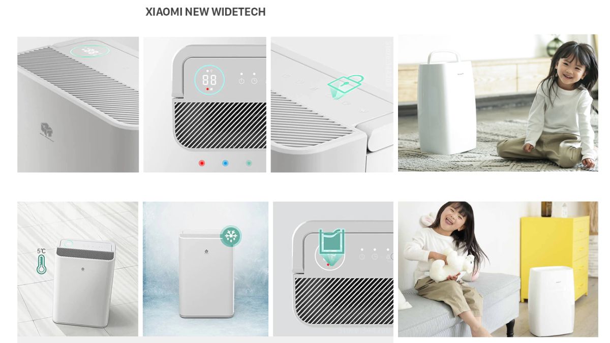 máy hút ẩm Xiaomi New Widetech 12L 