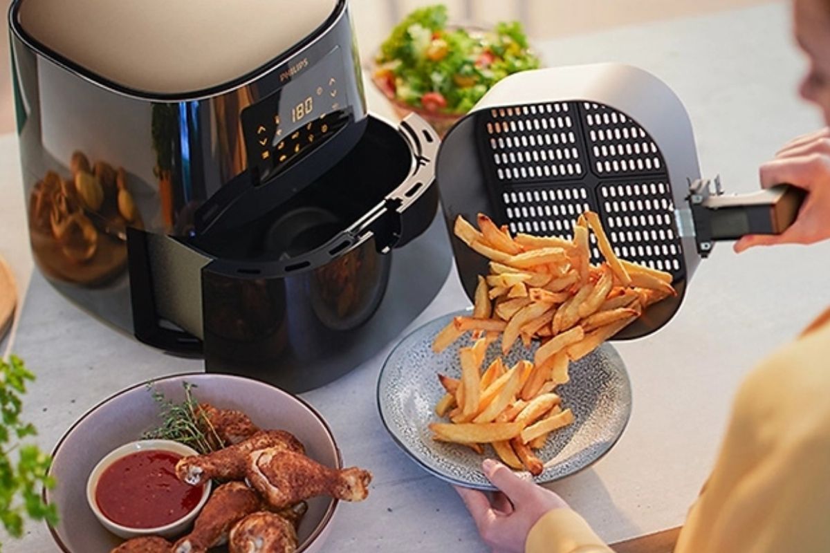 nồi chiên không dầu Philips HD9280/90