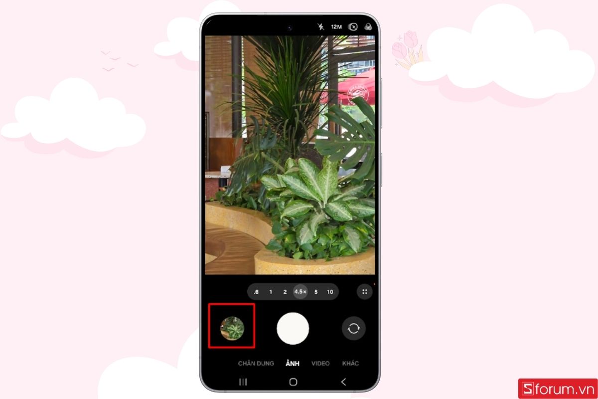 Mở Camera và chụp ảnh