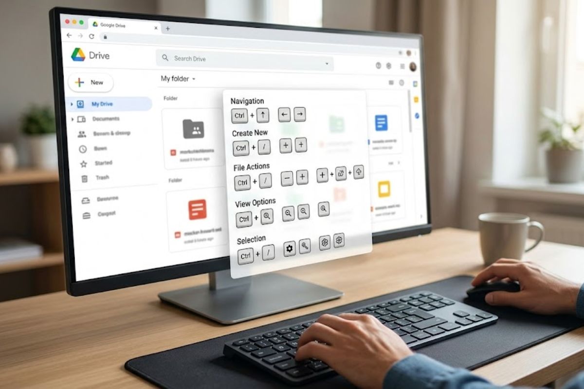 Tổng hợp những phím tắt hữu ích trên Google Drive