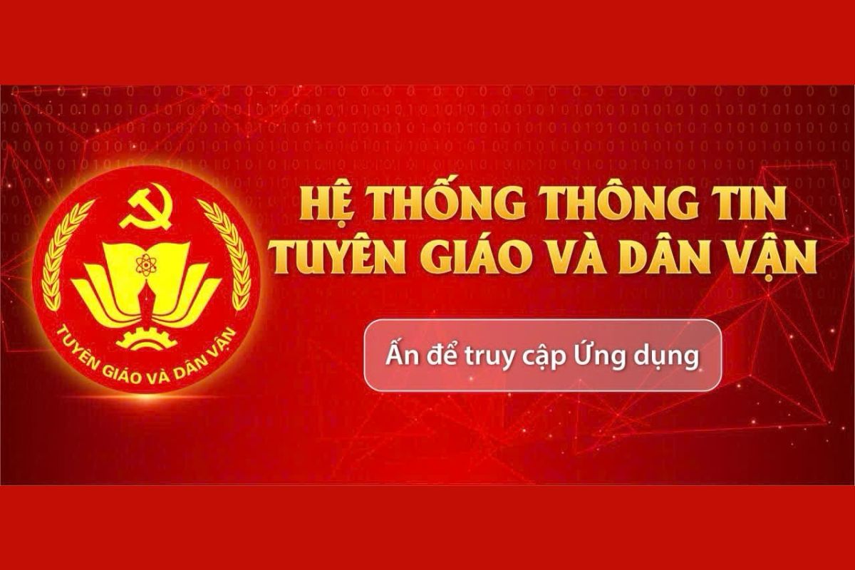 Ứng dụng Tuyên giáo và Dân vận