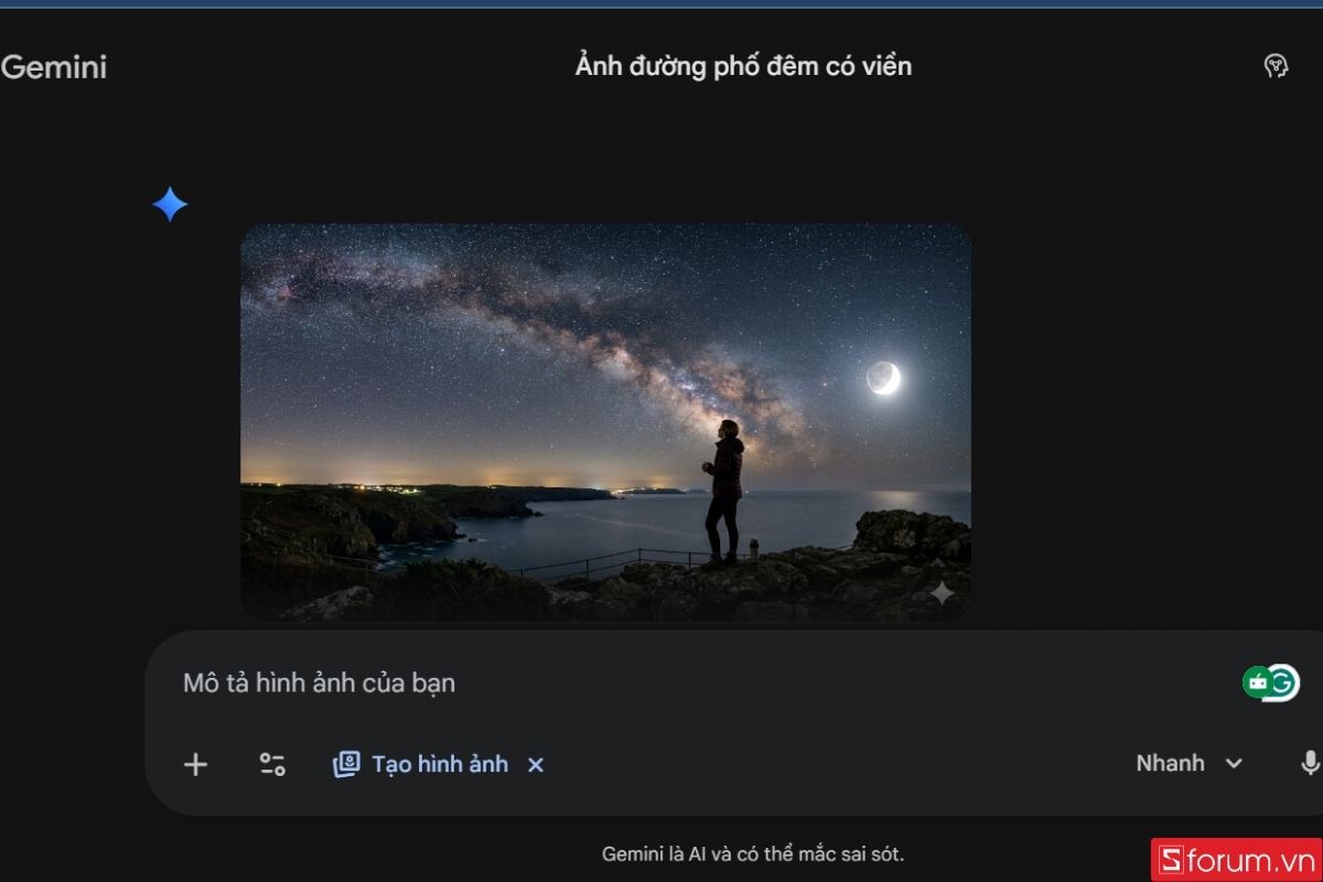 Xóa watermark Gemini trên ảnh