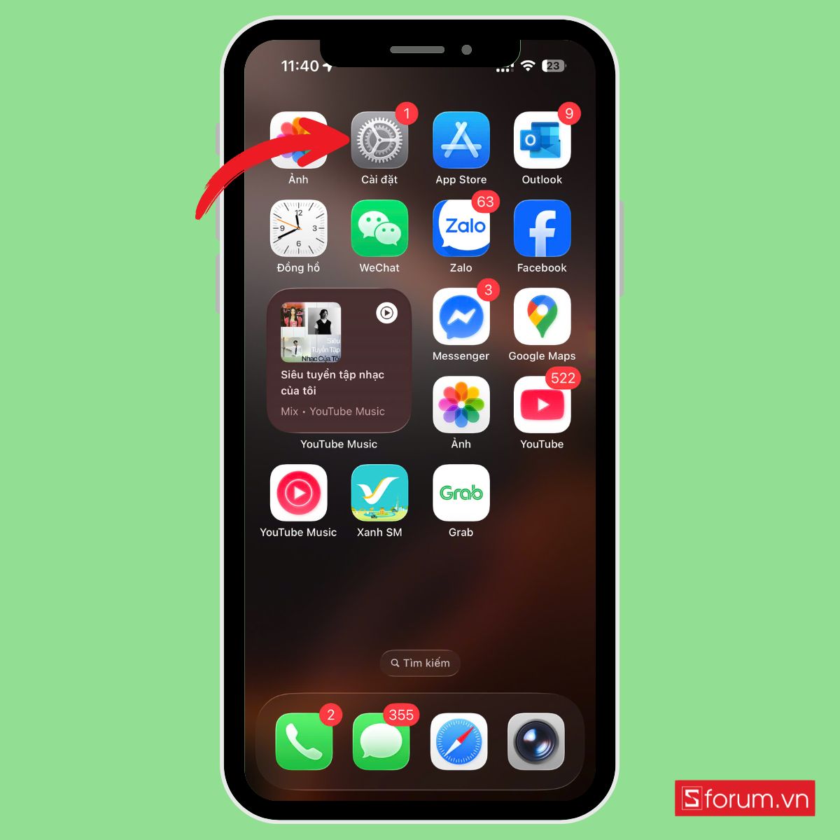 Cách bật iMessage trên iPhone: Thiết lập, khắc phục lỗi dễ dàng 1