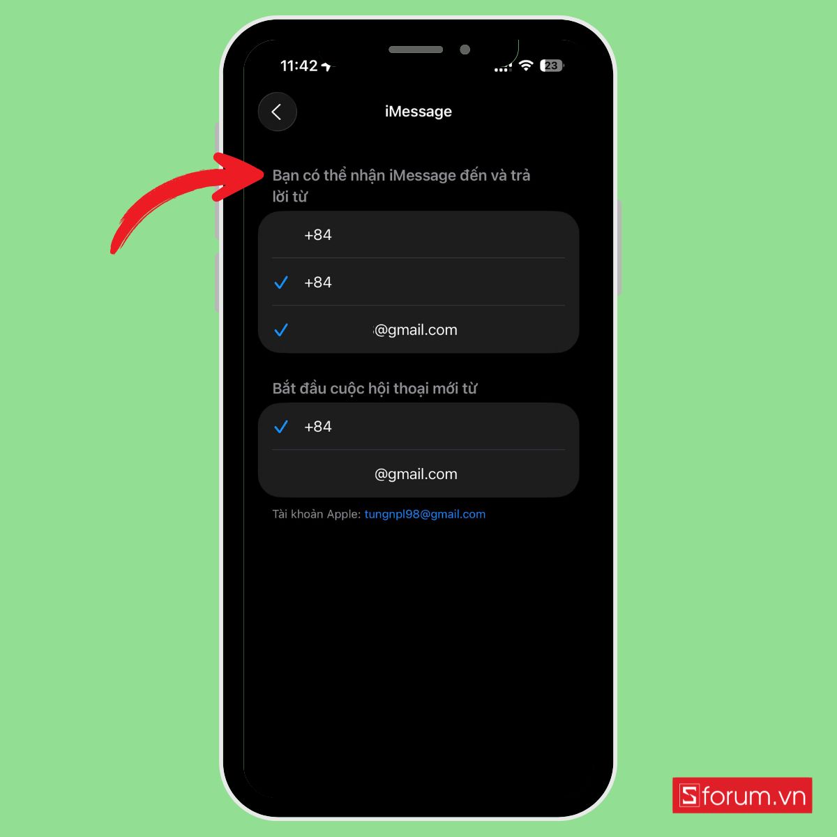 Cách bật iMessage trên iPhone: Thiết lập, khắc phục lỗi dễ dàng 6
