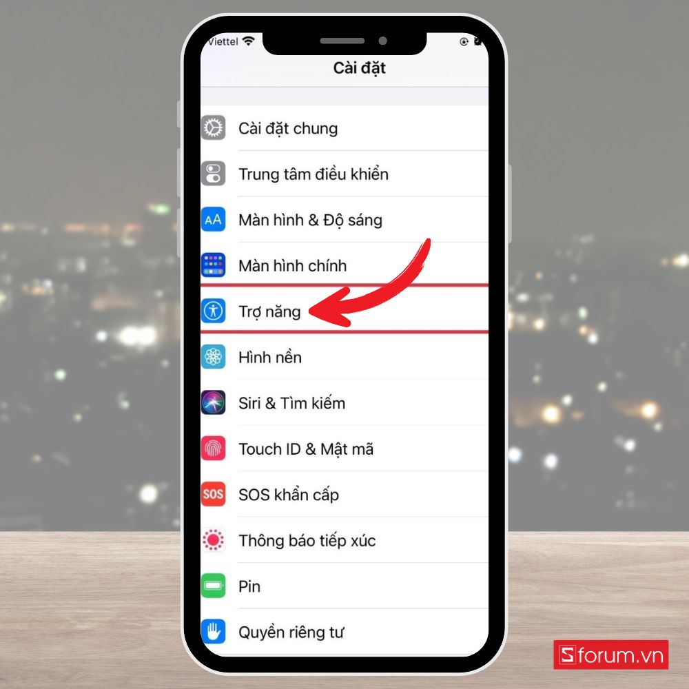 Cách tắt nguồn iPhone X bằng nút Home ảo bước 2