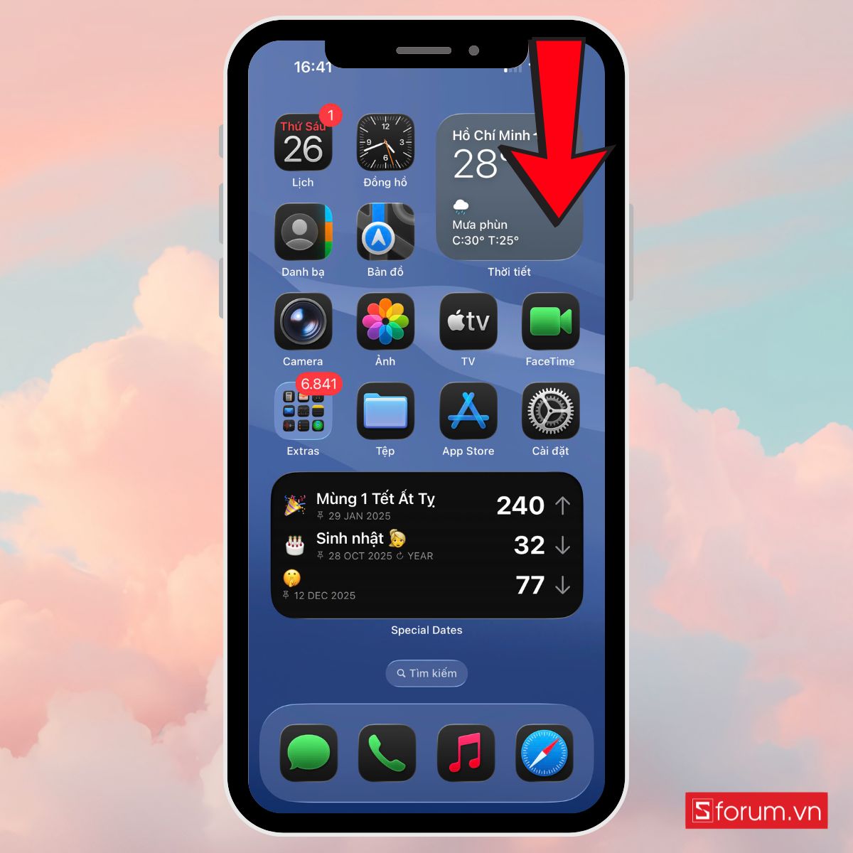 cách tiết kiệm dung lượng 4G trên iPhone Tắt dữ liệu 4G/3G khi không cần bước 1