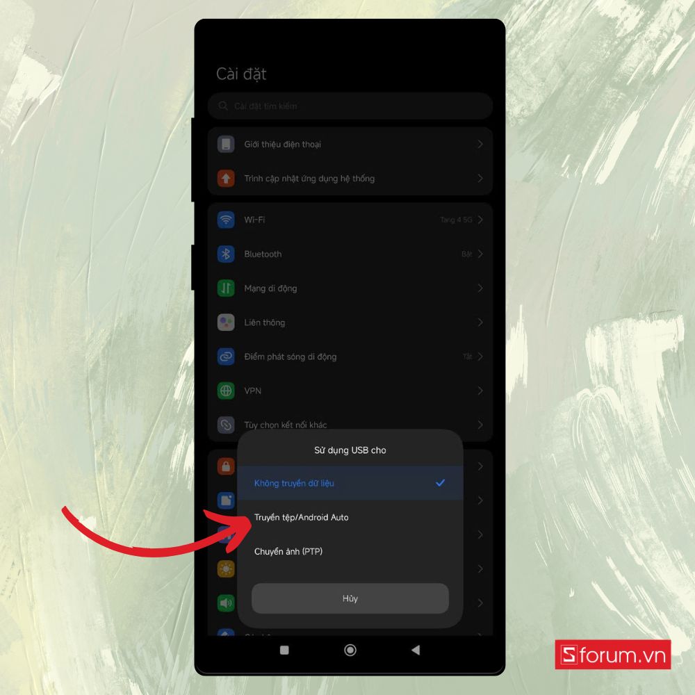 Cách kết nối điện thoại Xiaomi với máy tính bằng phần mềm bước 3