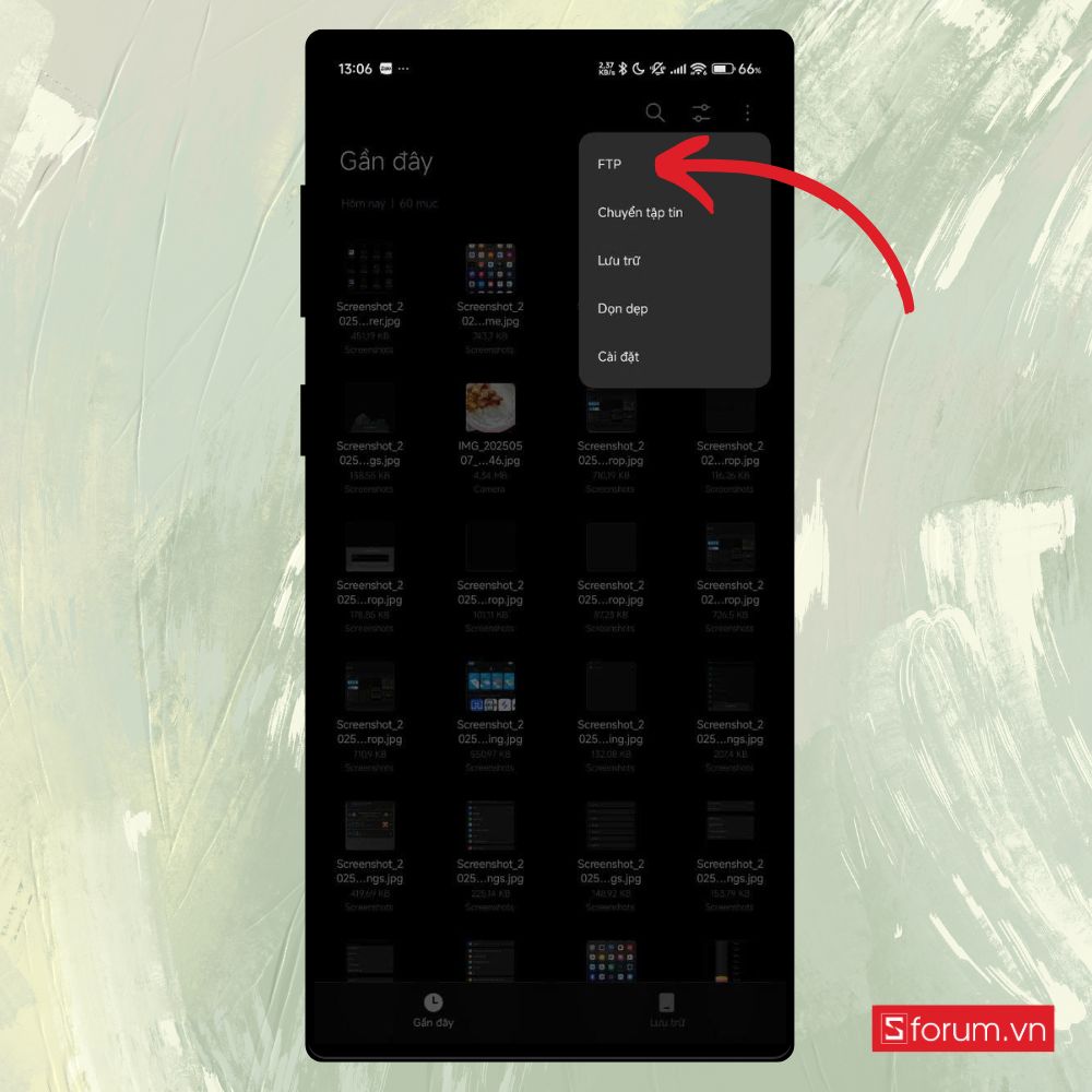 Cách Kết nối Xiaomi với máy tính qua Wi-Fi bước 2