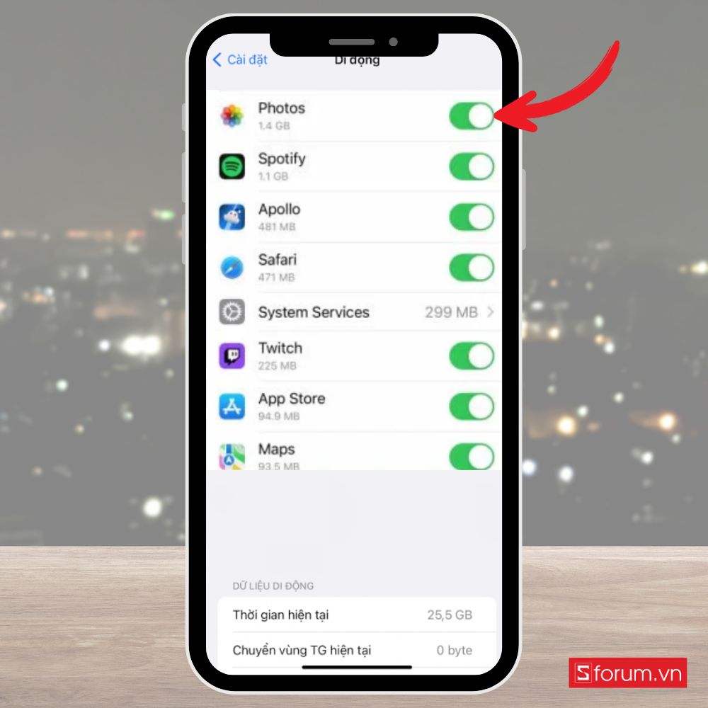 Hướng dẫn Cách sửa lỗi không thể tải ảnh trên iPhone bước 3