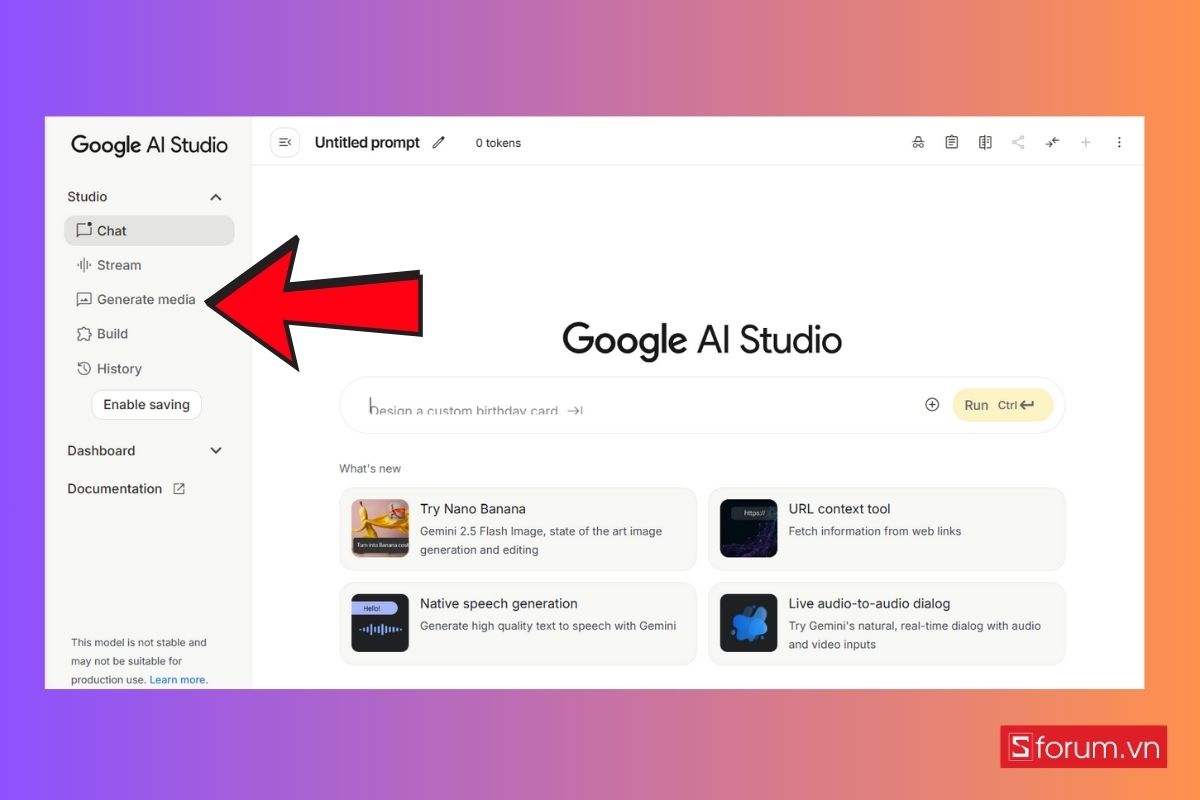Hướng dẫn Tạo giọng nói bản địa bằng Google AI Studio chi tiết nhất 1